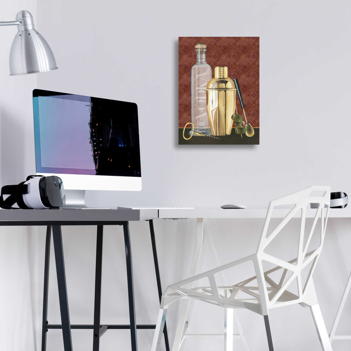 Epic Art 'Bar Gatsby I' by Grace Popp, Acrylic Glass Wall Art,12x16