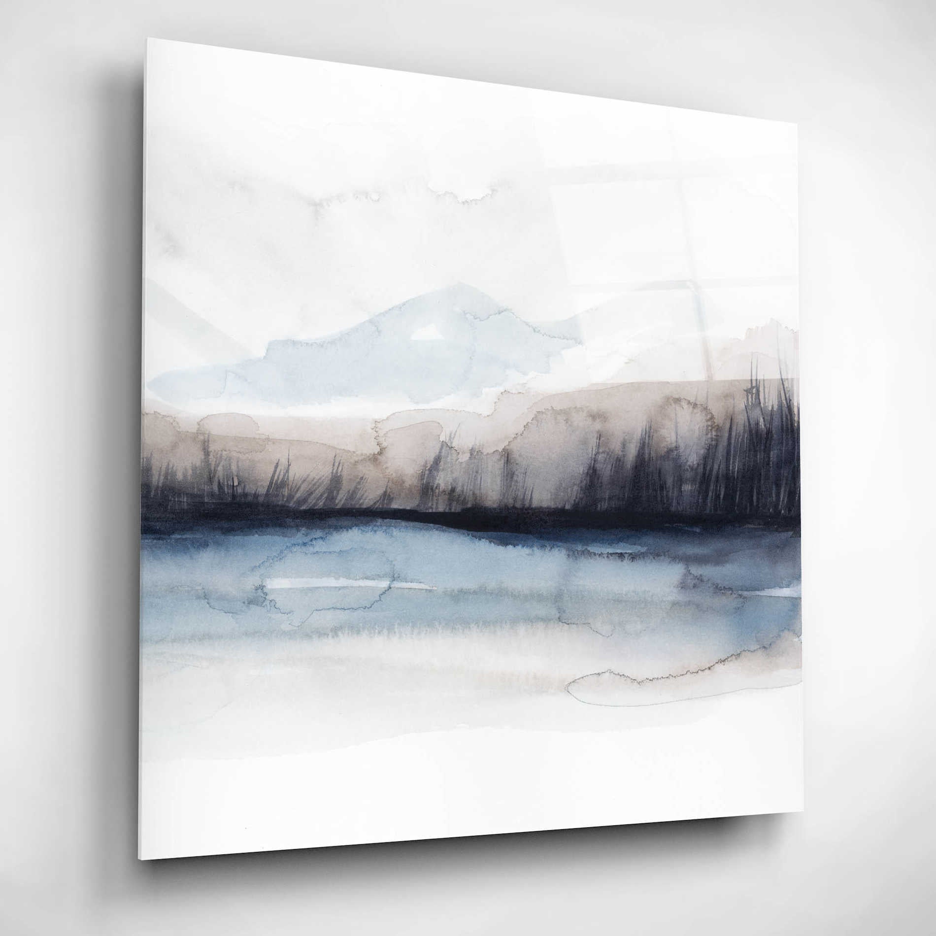 Epic Art 'Horizon Shadow I' by Grace Popp, Acrylic Glass Wall Art,12x12