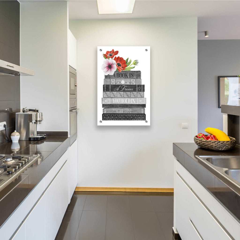 Epic Art 'Book Dream I' by Grace Popp, Acrylic Glass Wall Art,24x36