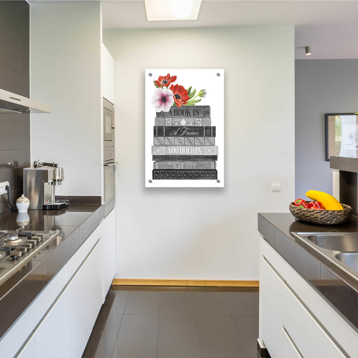 Epic Art 'Book Dream I' by Grace Popp, Acrylic Glass Wall Art,24x36