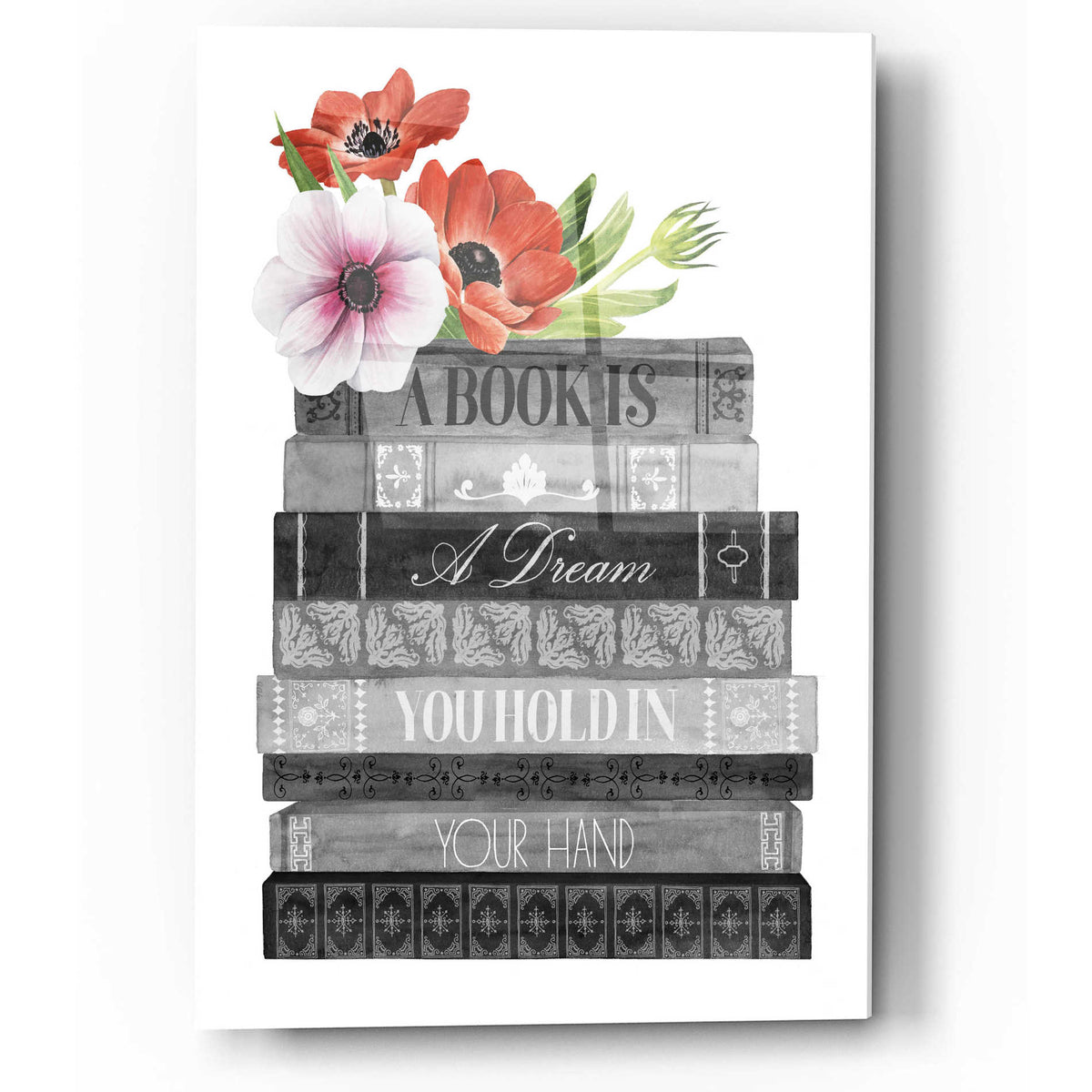 Epic Art 'Book Dream I' by Grace Popp, Acrylic Glass Wall Art