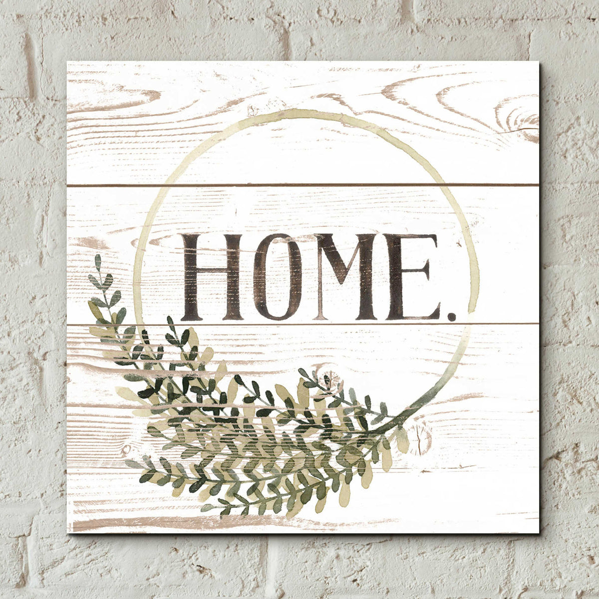 Epic Art 'Family Farmhouse I' by Grace Popp, Acrylic Glass Wall Art,12x12