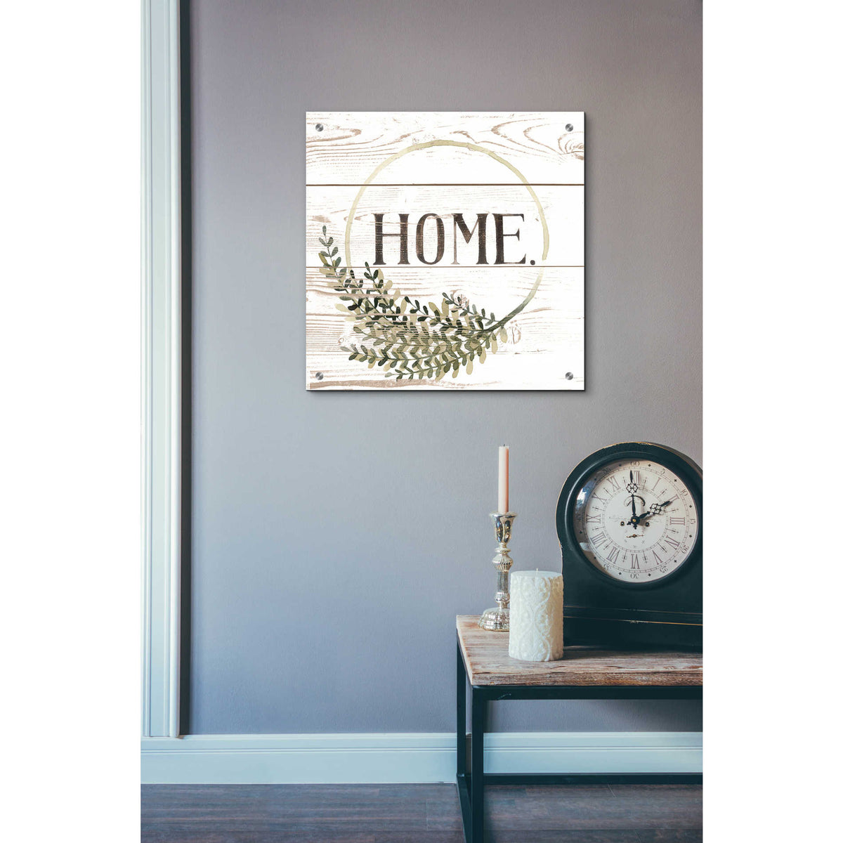 Epic Art 'Family Farmhouse I' by Grace Popp, Acrylic Glass Wall Art,24x24