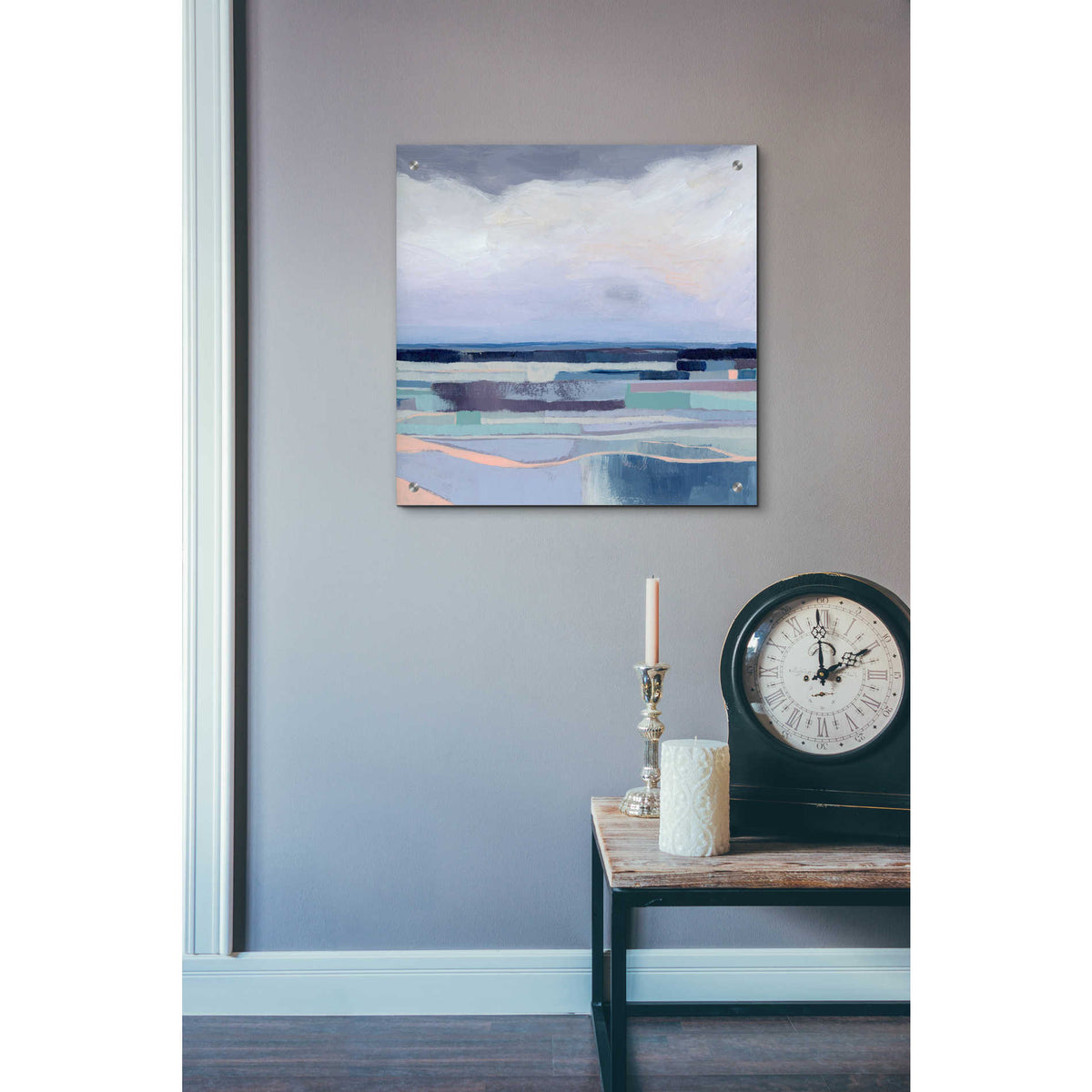 Epic Art 'Lavender Gale I' by Grace Popp, Acrylic Glass Wall Art,24x24
