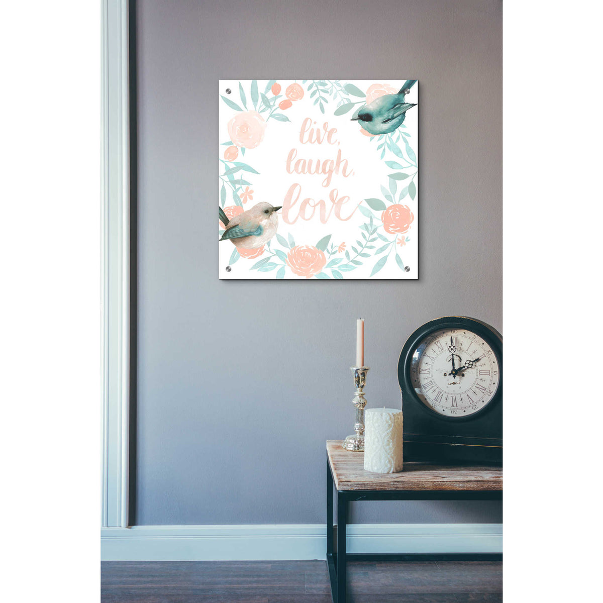 Epic Art 'Spring Awakening II' by Grace Popp, Acrylic Glass Wall Art,24x24