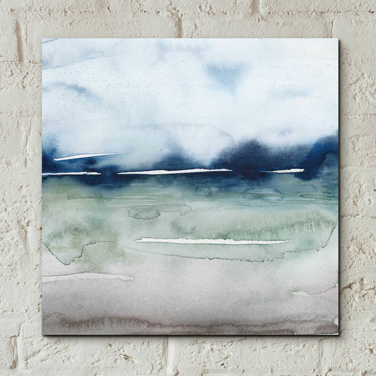 Epic Art 'Uplands II' by Grace Popp, Acrylic Glass Wall Art,12x12