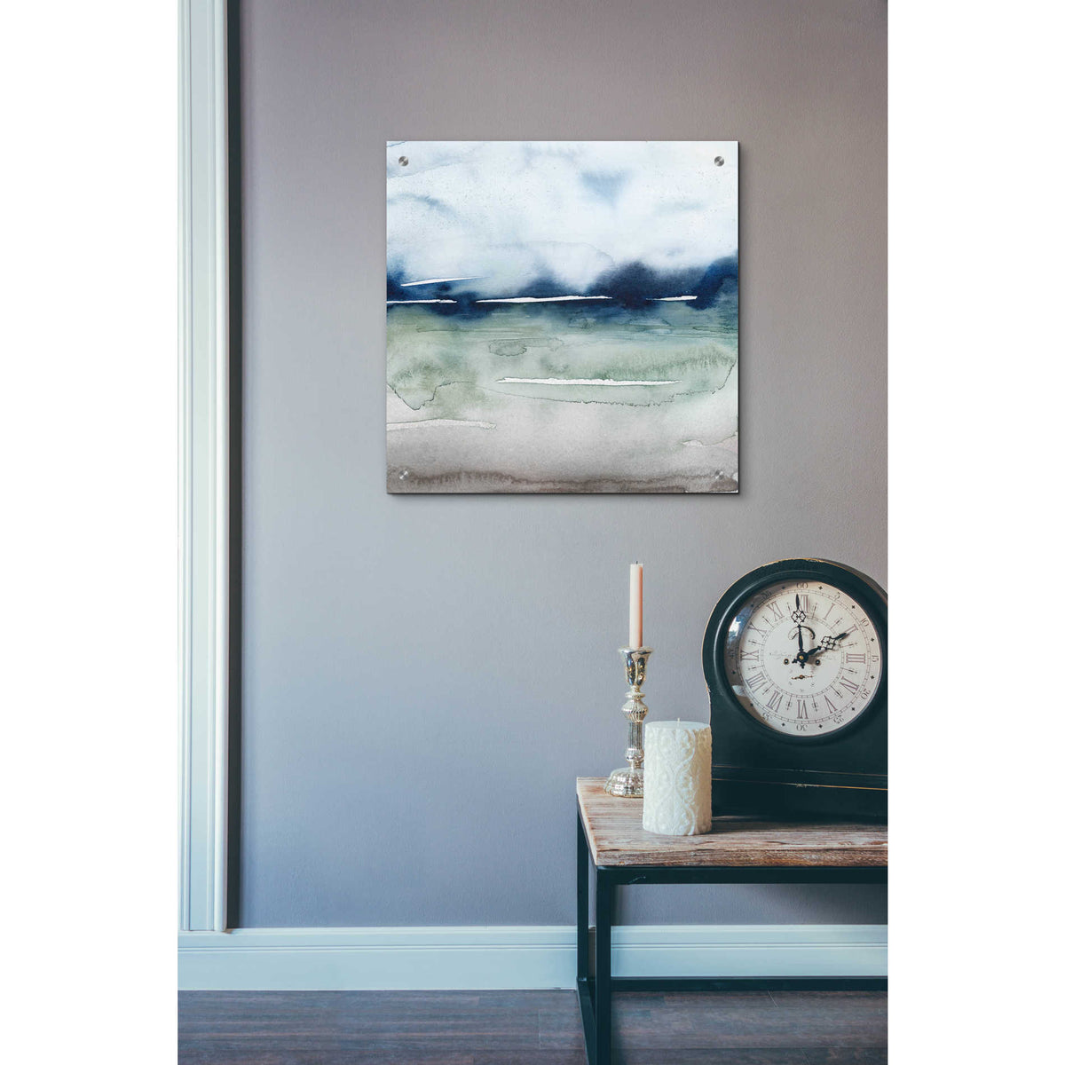 Epic Art 'Uplands II' by Grace Popp, Acrylic Glass Wall Art,24x24