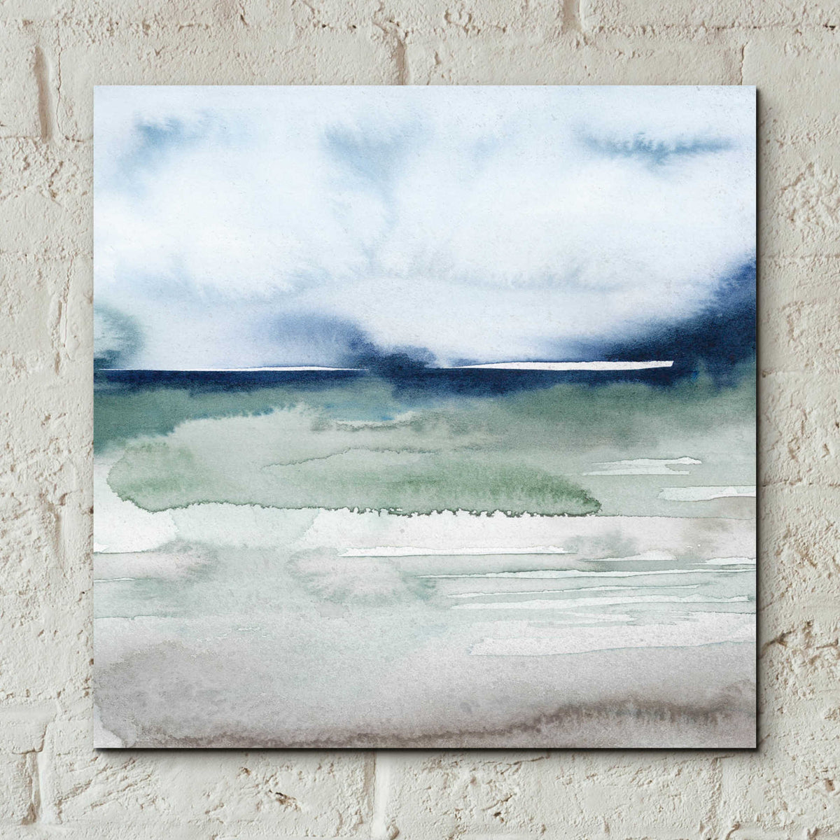 Epic Art 'Uplands I' by Grace Popp, Acrylic Glass Wall Art,12x12