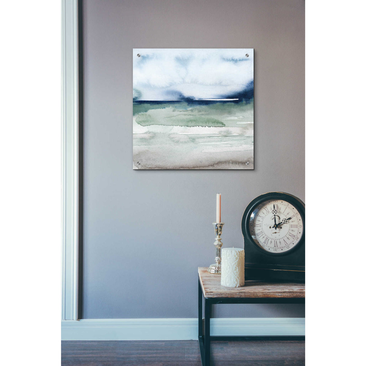 Epic Art 'Uplands I' by Grace Popp, Acrylic Glass Wall Art,24x24