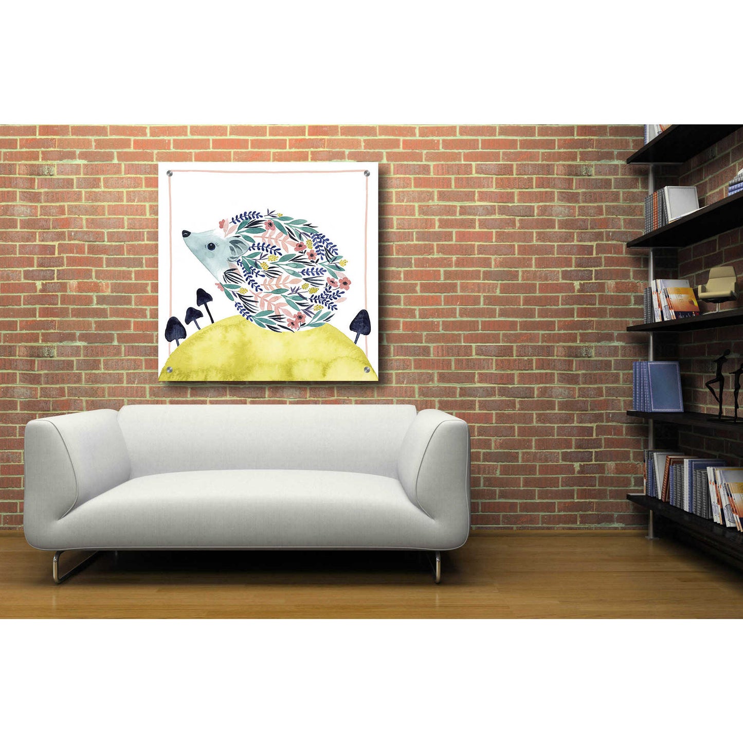 Epic Art 'Friends of Clementine II' by Grace Popp, Acrylic Glass Wall Art,36x36