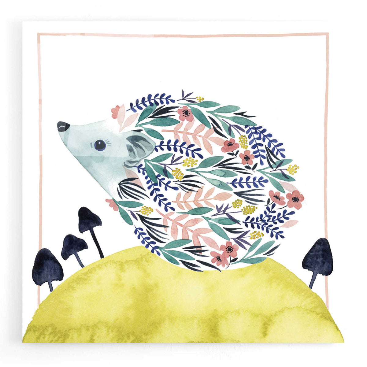 Epic Art 'Friends of Clementine II' by Grace Popp, Acrylic Glass Wall Art