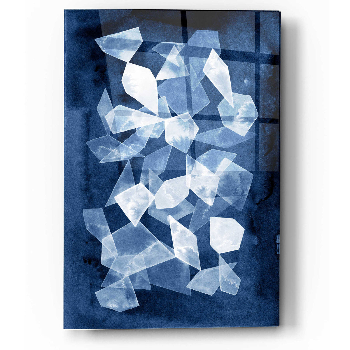 Epic Art 'Indigo Glass II' by Grace Popp, Acrylic Glass Wall Art