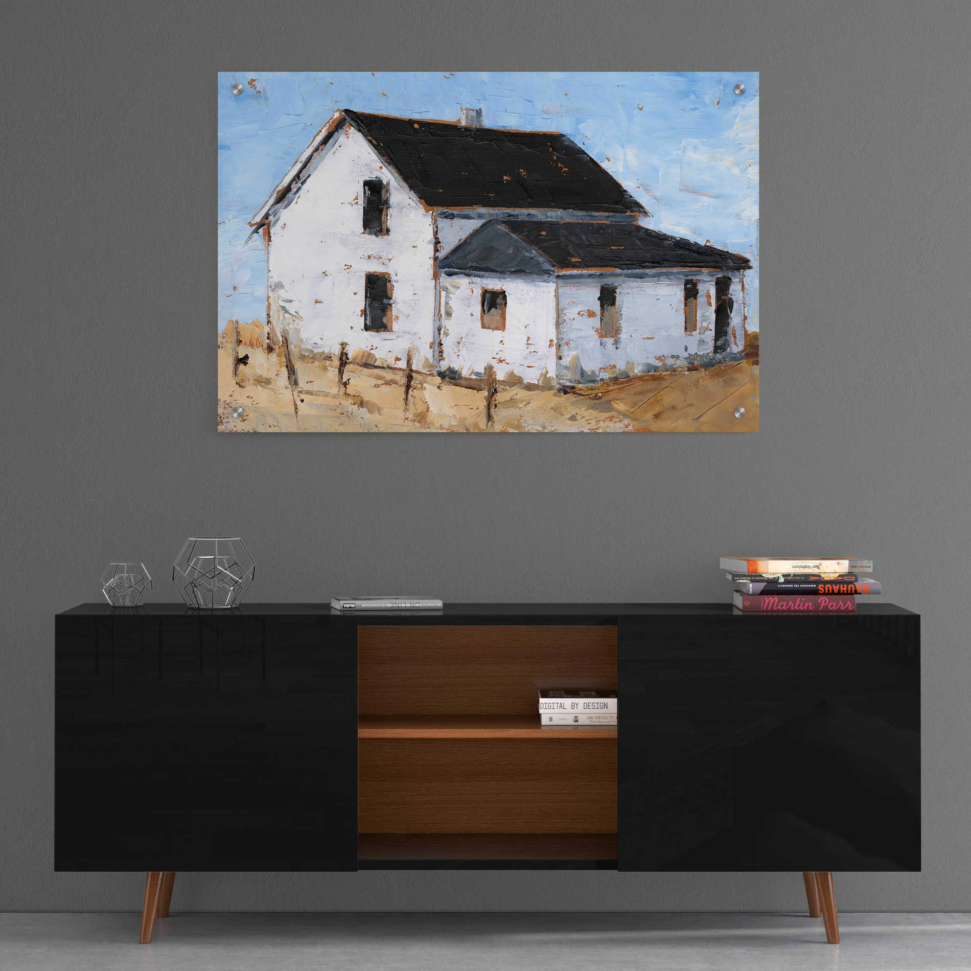 Epic Art 'Abandoned Farmhouse II' by Ethan Harper, Acrylic Glass Wall Art,36x24