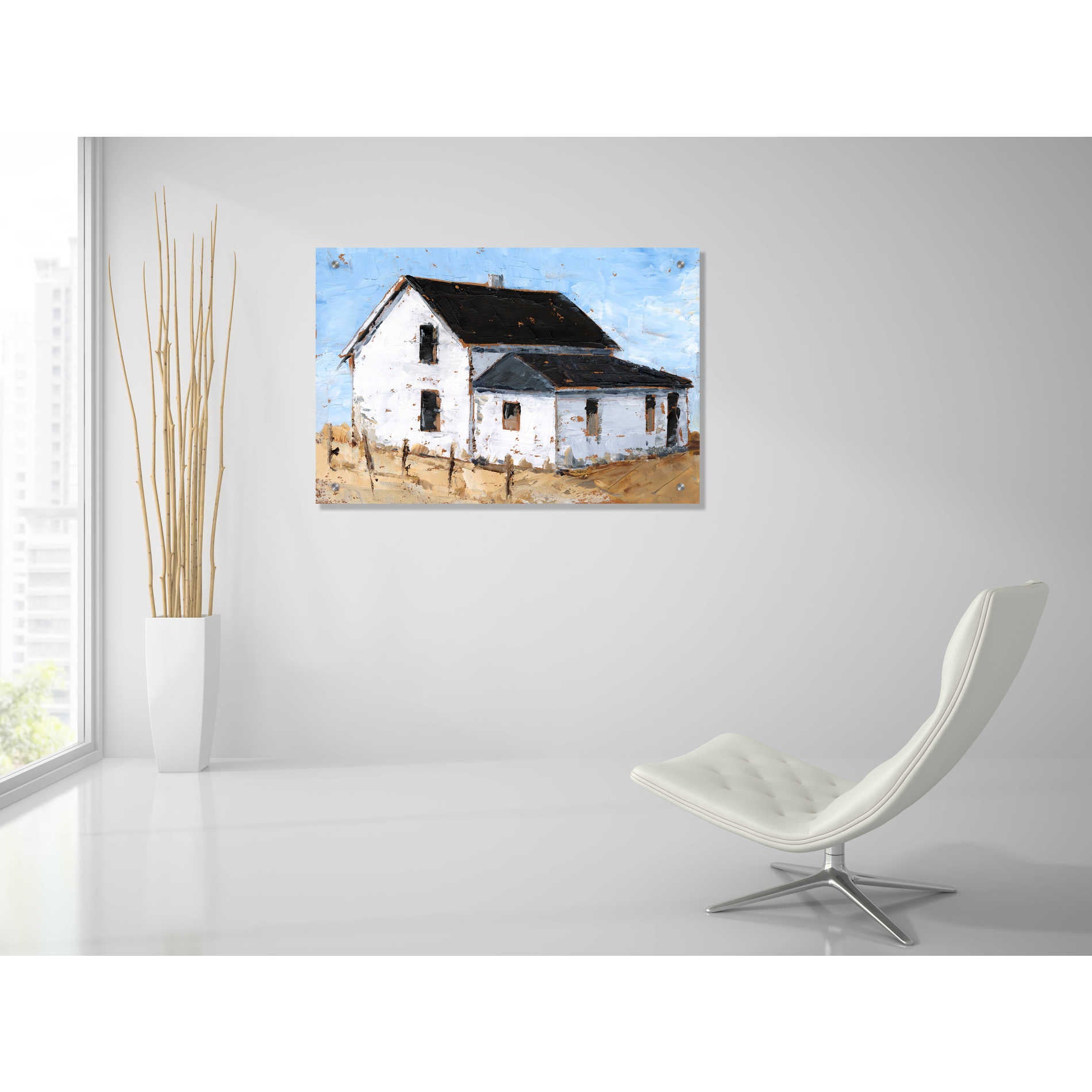 Epic Art 'Abandoned Farmhouse II' by Ethan Harper, Acrylic Glass Wall Art,36x24