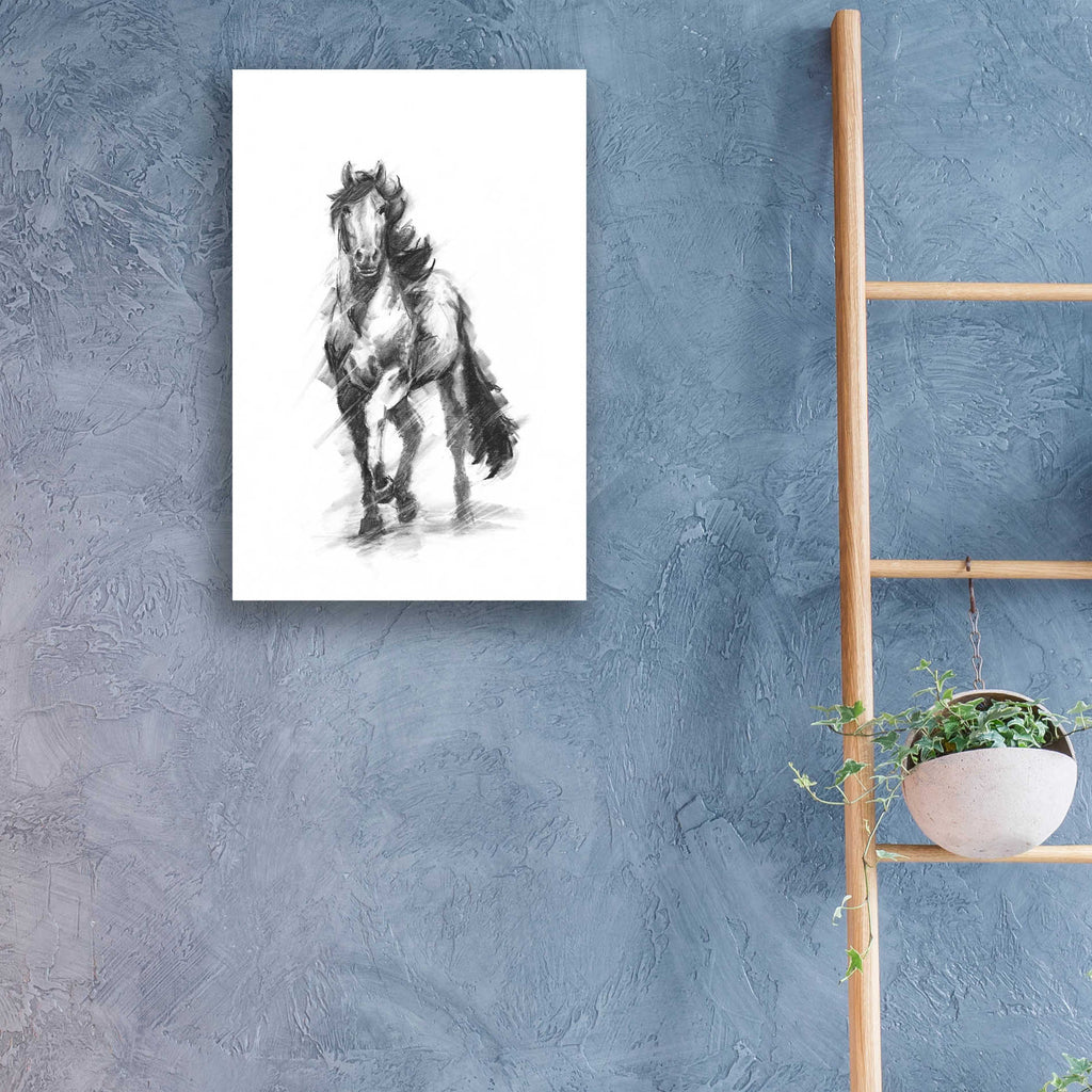 Epic Art 'Dynamic Equestrian I' by Ethan Harper, Acrylic Glass Wall Art,16x24