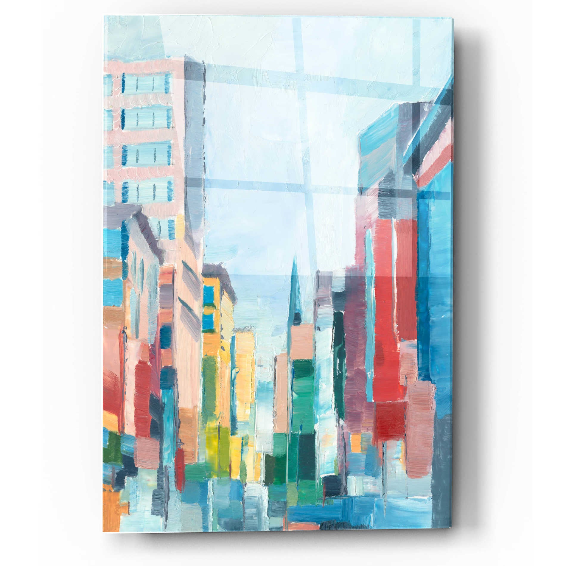 Epic Art 'Uptown Contemporary I' by Ethan Harper, Acrylic Glass Wall Art,12x16