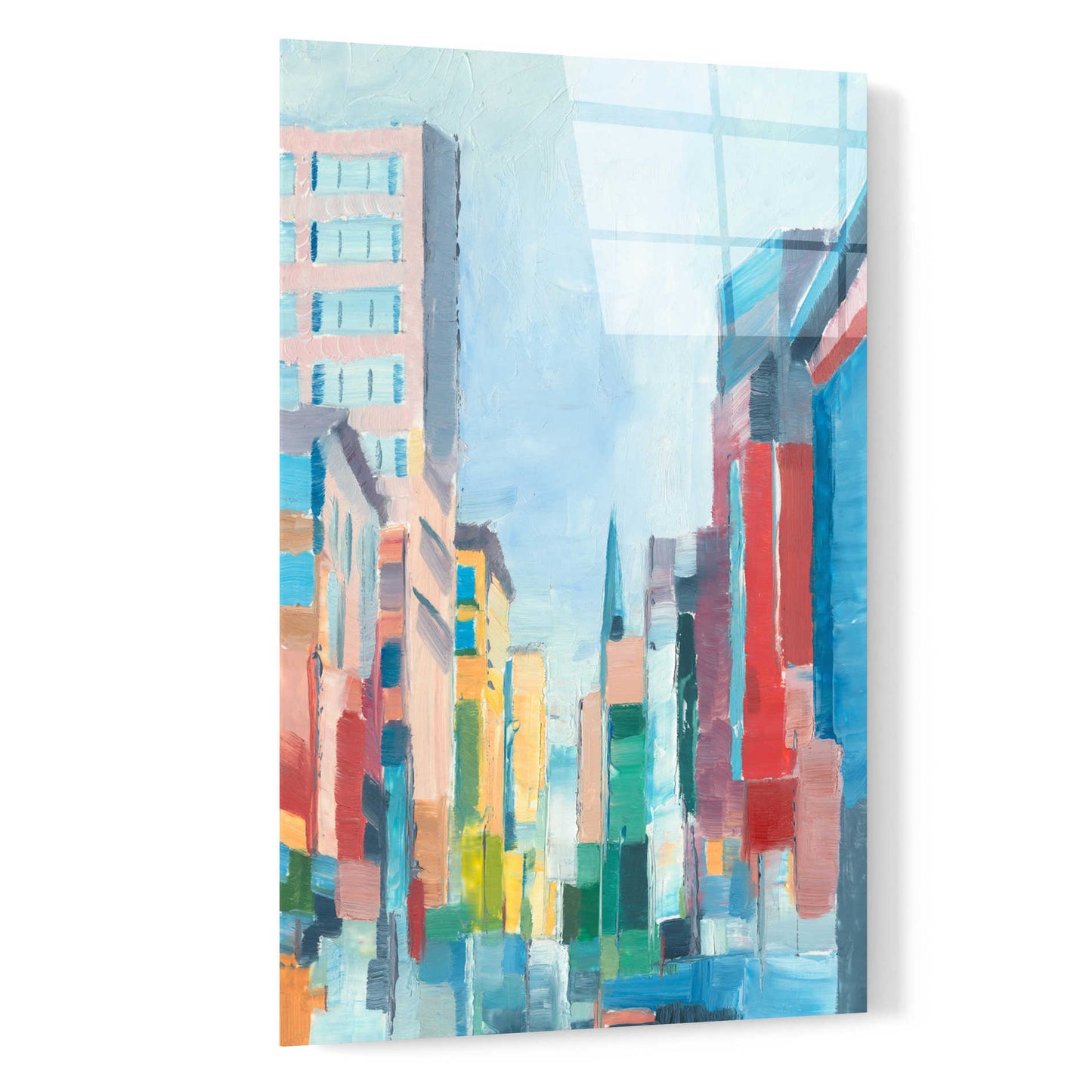 Epic Art 'Uptown Contemporary I' by Ethan Harper, Acrylic Glass Wall Art,16x24