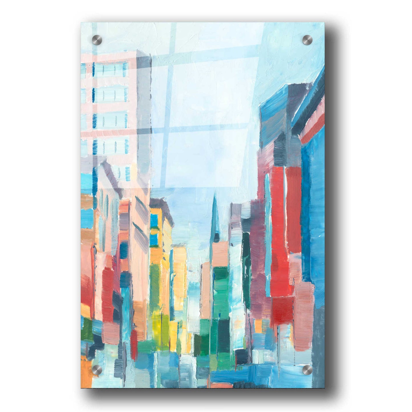 Epic Art 'Uptown Contemporary I' by Ethan Harper, Acrylic Glass Wall Art,24x36