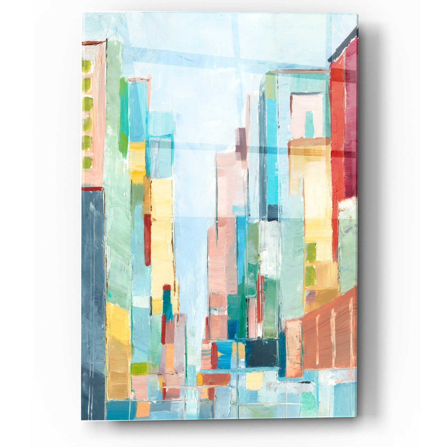 Epic Art 'Uptown Contemporary II' by Ethan Harper, Acrylic Glass Wall Art,12x16