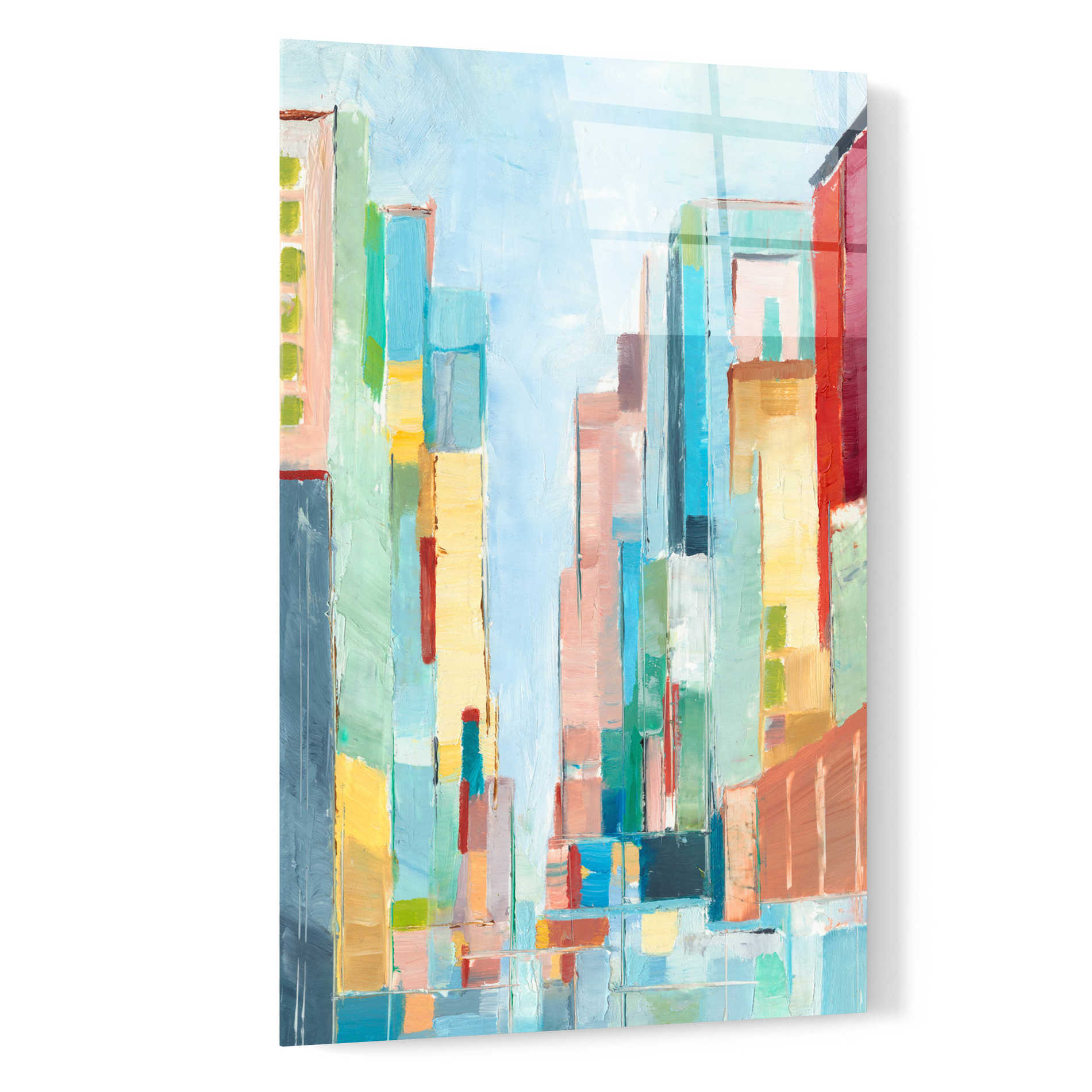 Epic Art 'Uptown Contemporary II' by Ethan Harper, Acrylic Glass Wall Art,16x24