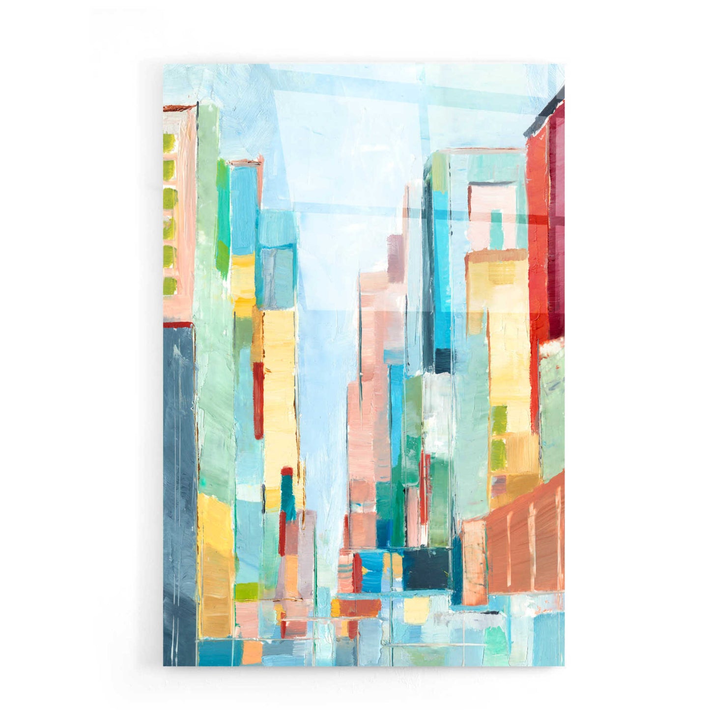 Epic Art 'Uptown Contemporary II' by Ethan Harper, Acrylic Glass Wall Art,16x24