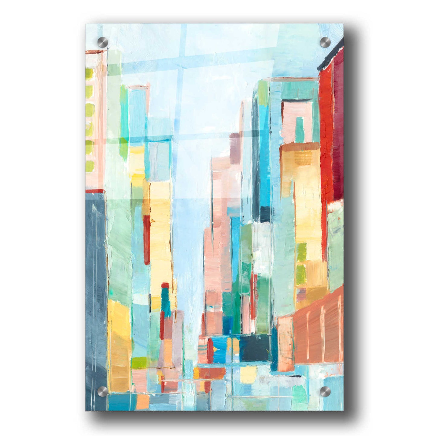 Epic Art 'Uptown Contemporary II' by Ethan Harper, Acrylic Glass Wall Art,24x36