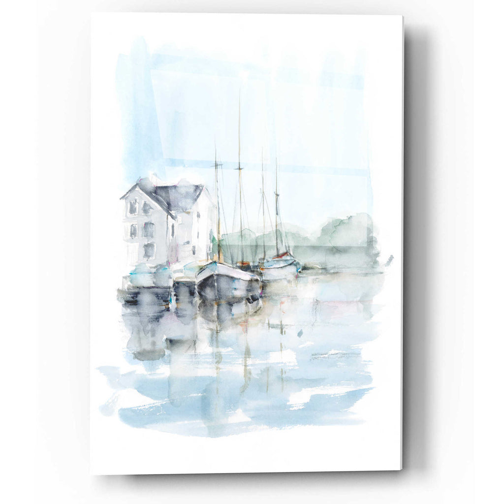 Epic Art 'New England Port I' by Ethan Harper, Acrylic Glass Wall Art