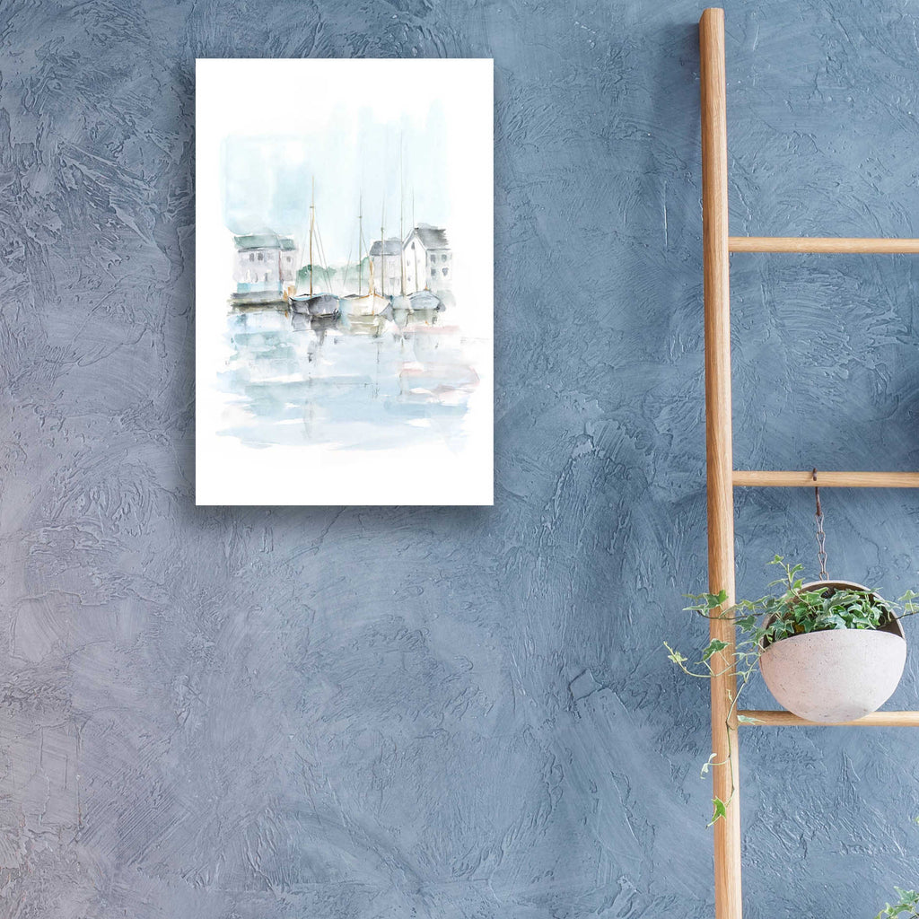 Epic Art 'New England Port II' by Ethan Harper, Acrylic Glass Wall Art,16x24