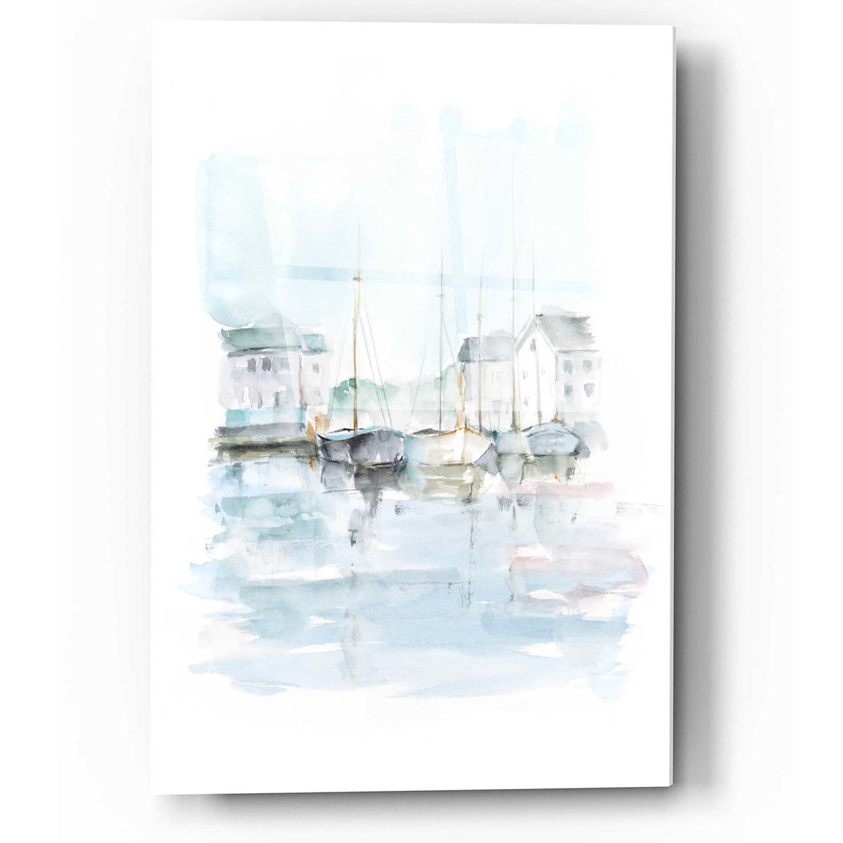 Epic Art 'New England Port II' by Ethan Harper, Acrylic Glass Wall Art