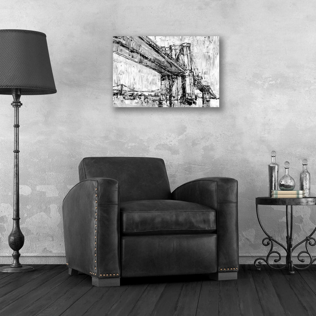 Epic Art 'Iconic Suspension Bridge II' by Ethan Harper, Acrylic Glass Wall Art,24x16