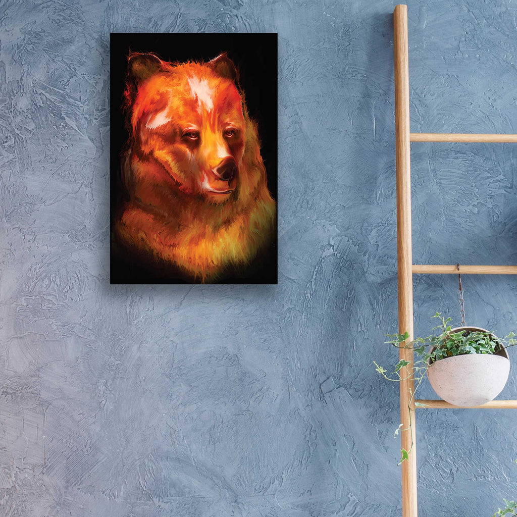 Epic Art 'Bjorn' by  Michael Stewart, Acrylic Glass Wall Art,16x24
