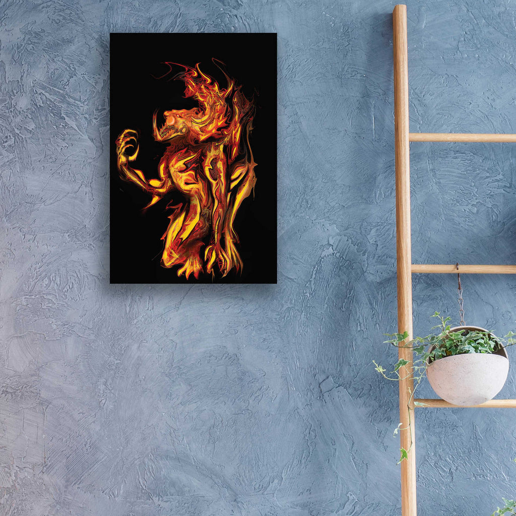 Epic Art 'I Am The Storm' by Michael Stewart, Acrylic Glass Wall Art,16x24