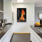 Epic Art 'Medusa' by Michael Stewart, Acrylic Glass Wall Art,24x36