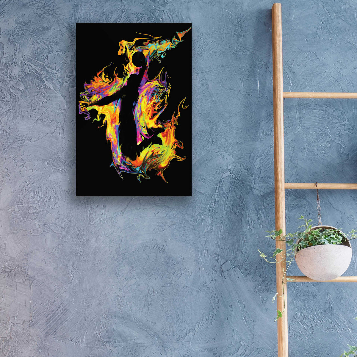 Epic Art 'Slam' by Michael Stewart, Acrylic Glass Wall Art,16x24