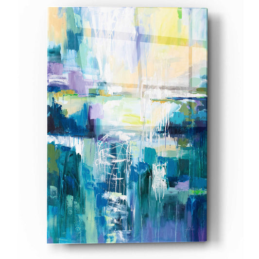 Epic Art 'Into the Water' by Jeanette Vertentes, Acrylic Glass Wall Art