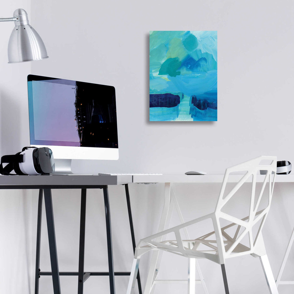 Epic Art 'Seascape I' by Lynn Mack, Acrylic Glass Wall Art,12x16