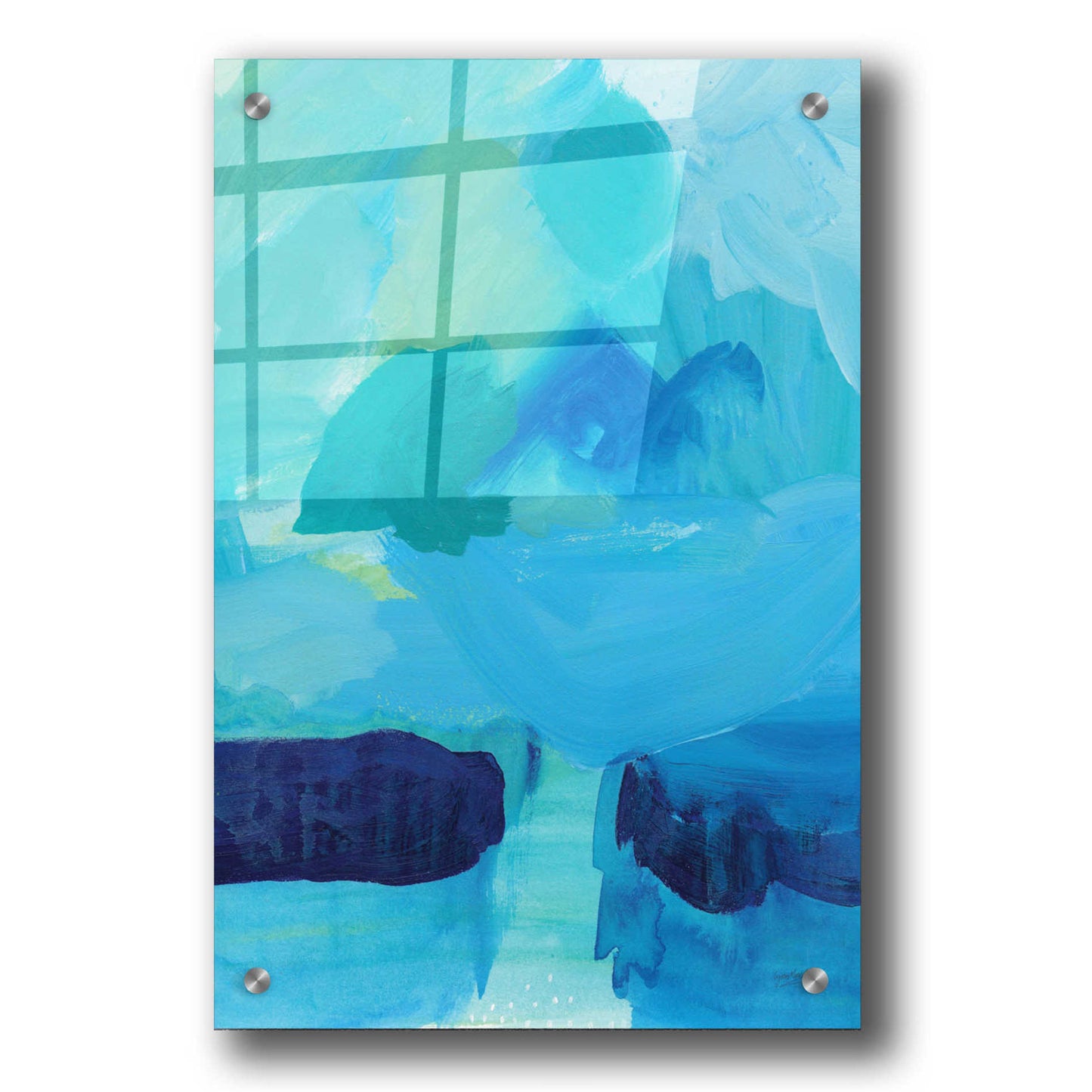 Epic Art 'Seascape I' by Lynn Mack, Acrylic Glass Wall Art,24x36