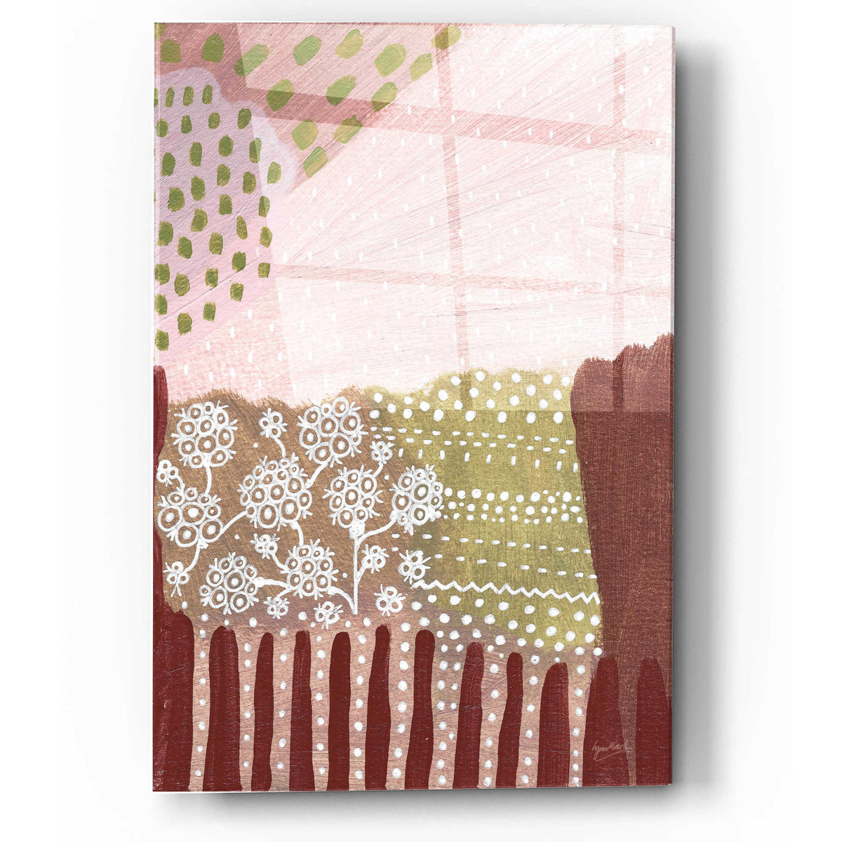 Epic Art 'Salt Shrub I' by Lynn Mack, Acrylic Glass Wall Art