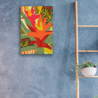 Epic Art 'Bromeliad' by Megan Gallagher, Acrylic Glass Wall Art,16x24