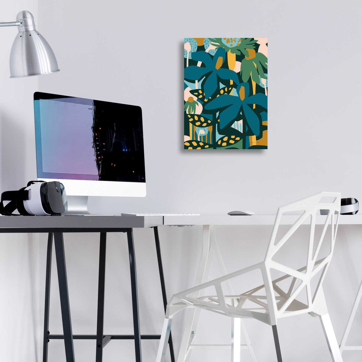 Epic Art 'Color Your Life' by Megan Gallagher, Acrylic Glass Wall Art,12x16