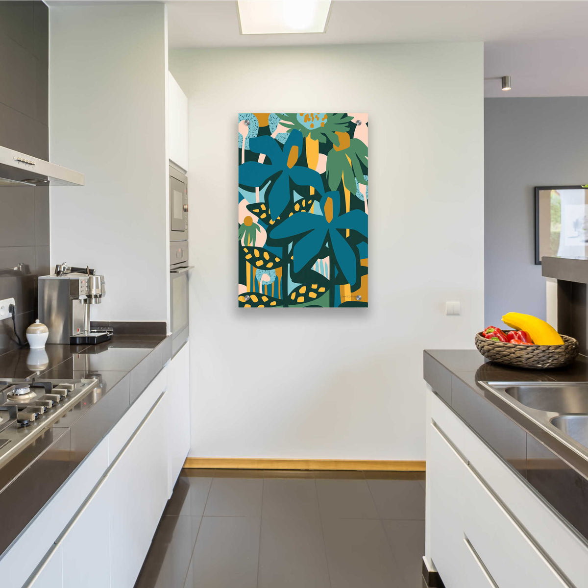 Epic Art 'Color Your Life' by Megan Gallagher, Acrylic Glass Wall Art,24x36