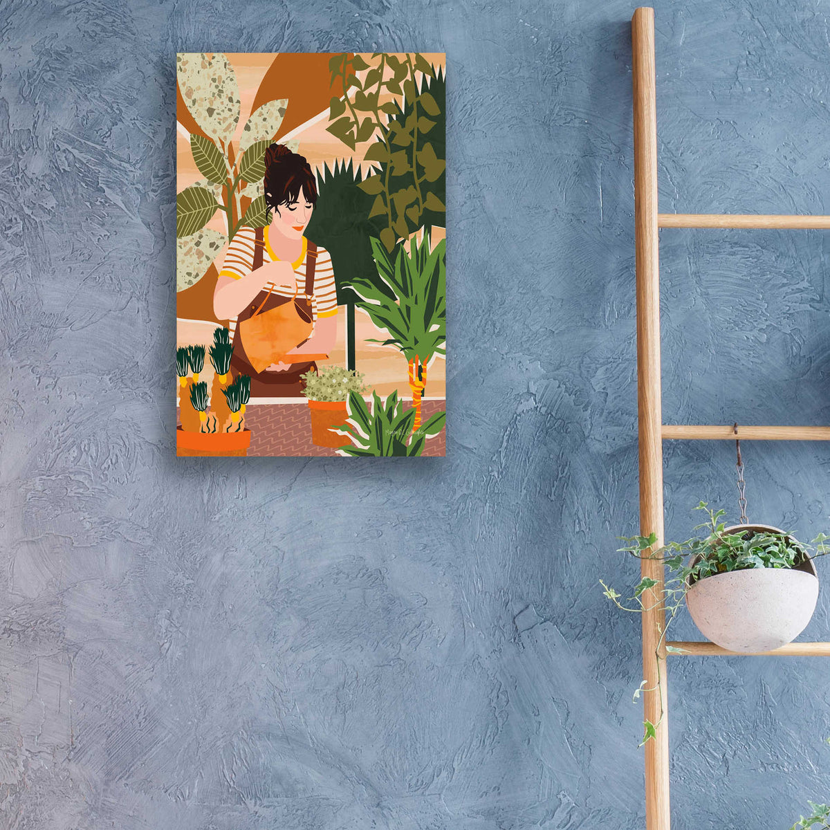 Epic Art 'A Balanced Self II' by Megan Gallagher, Acrylic Glass Wall Art,16x24