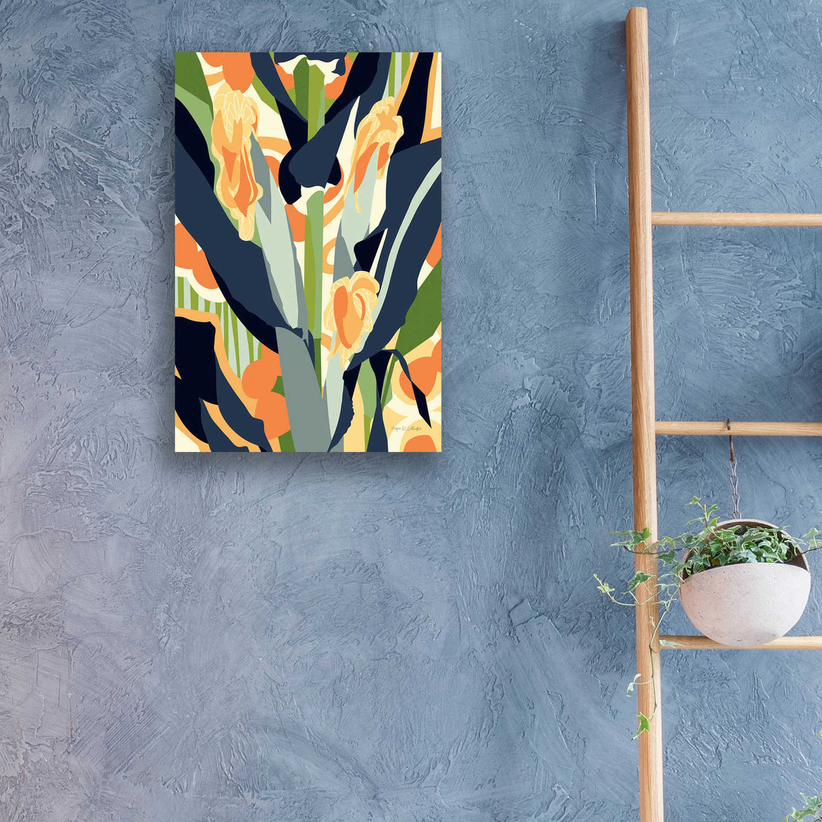 Epic Art 'Sweet Corn' by Megan Gallagher, Acrylic Glass Wall Art,16x24