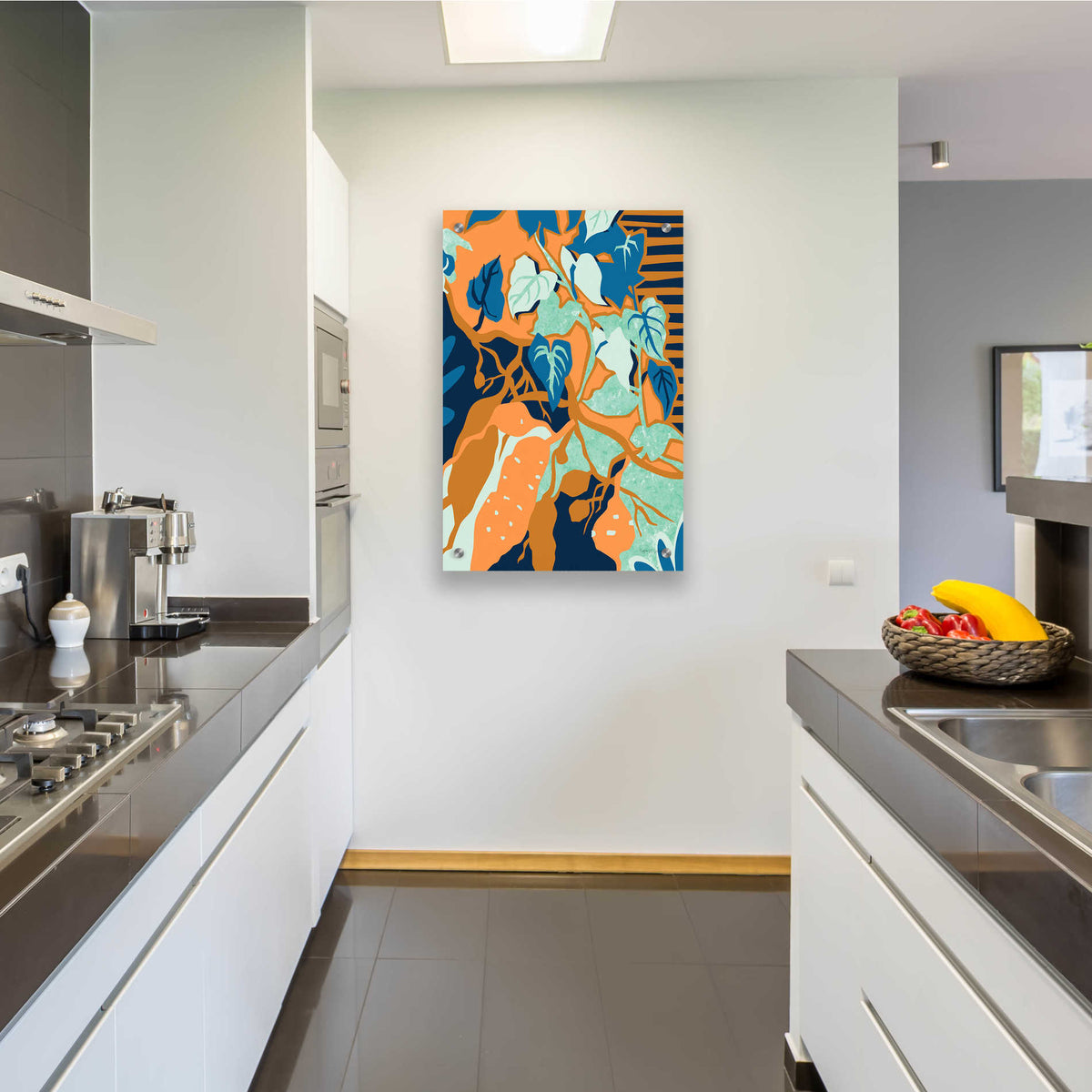 Epic Art 'Yams' by Megan Gallagher, Acrylic Glass Wall Art,24x36