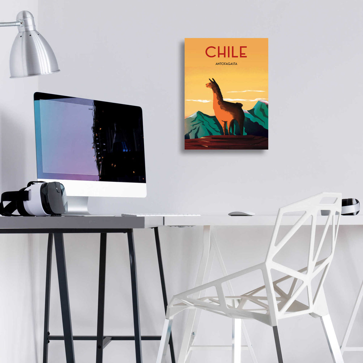 Epic Art 'Chile' by Omar Escalante, Acrylic Glass Wall Art,12x16