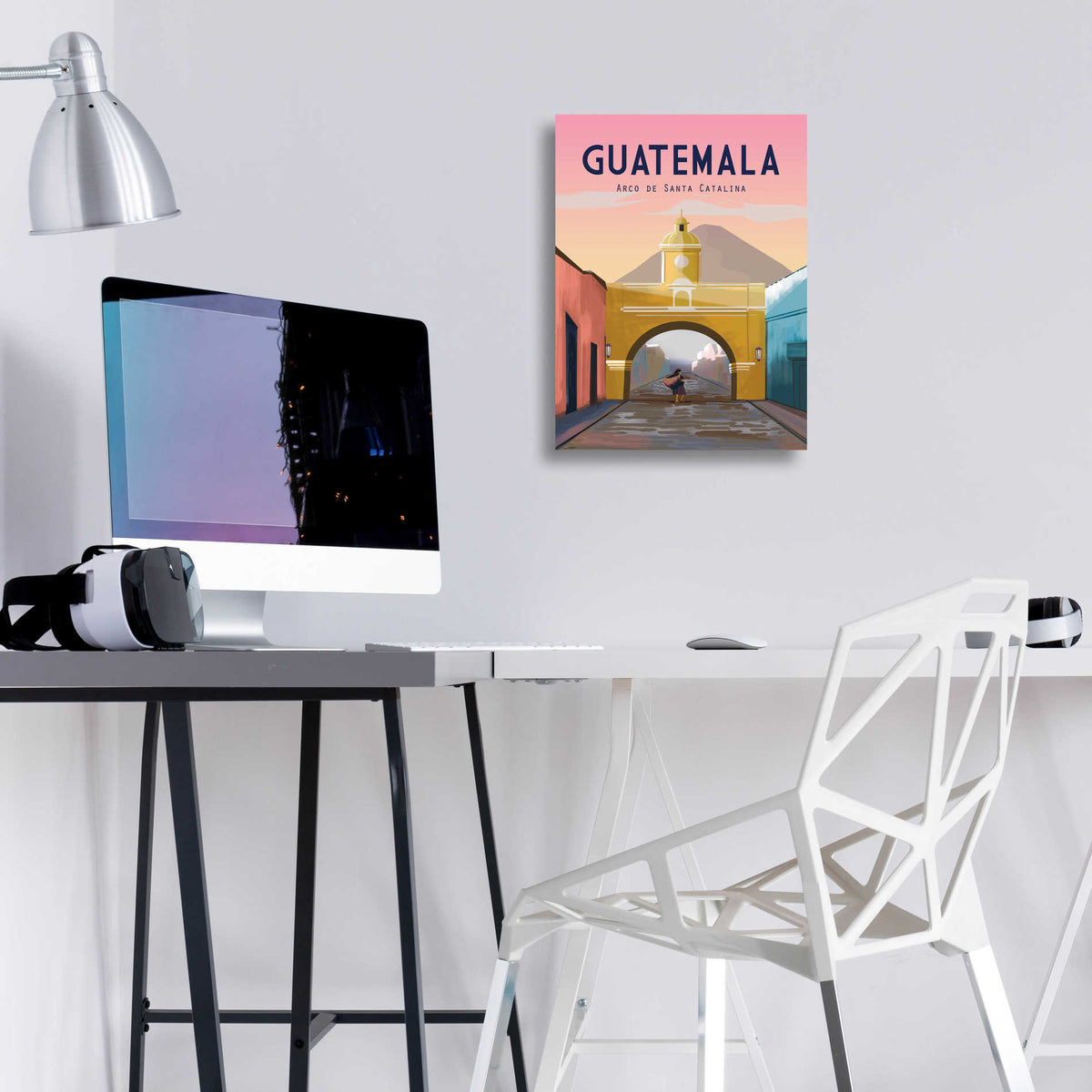 Epic Art 'Guatemala' by Omar Escalante, Acrylic Glass Wall Art,12x16