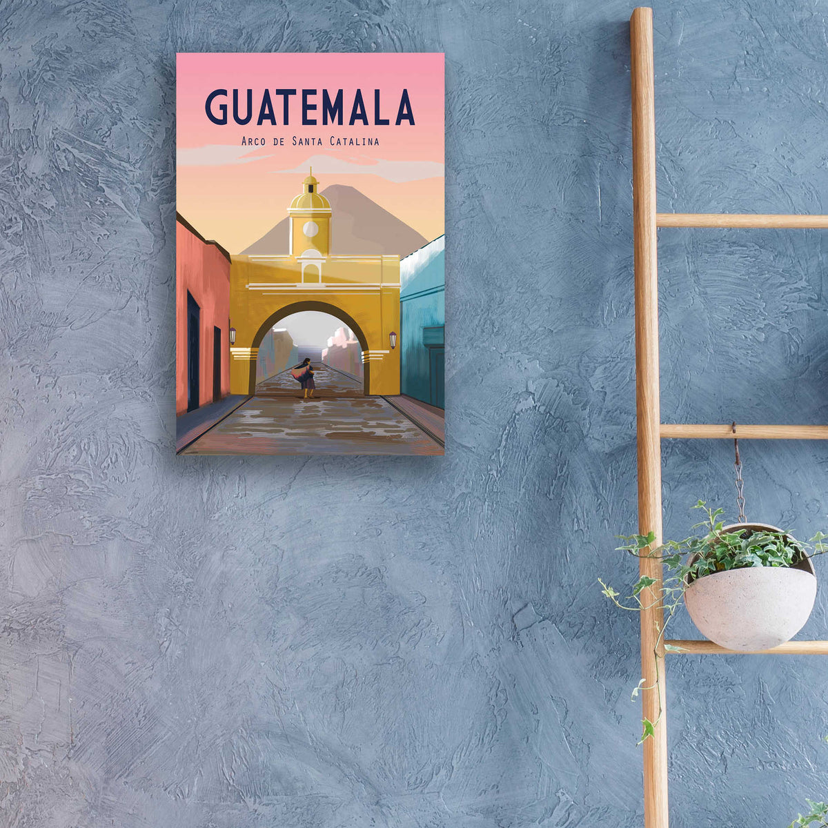 Epic Art 'Guatemala' by Omar Escalante, Acrylic Glass Wall Art,16x24