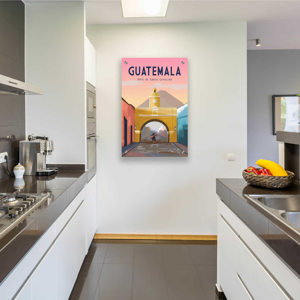 Epic Art 'Guatemala' by Omar Escalante, Acrylic Glass Wall Art,24x36
