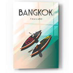 Epic Art 'Bangkok Thailand' by Omar Escalante, Acrylic Glass Wall Art