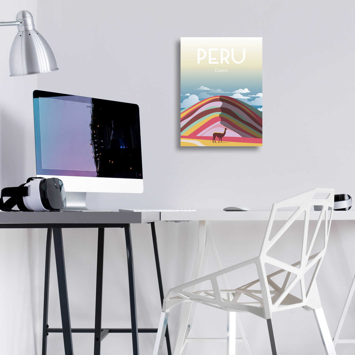 Epic Art 'Peru' by Omar Escalante, Acrylic Glass Wall Art,12x16